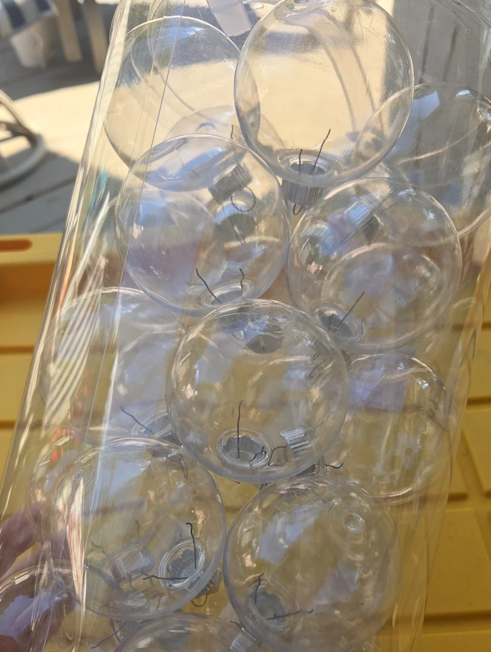 Clear Ornaments